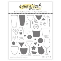 Honey Bee Stamps - Raise a Glass