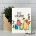 Honey Bee Stamps - Raise a Glass