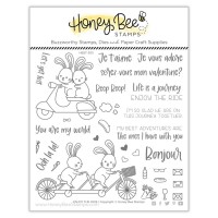Honey Bee Stamps - Enjoy The Ride (stamp and die bundle)