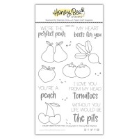 Honey Bee Stamps - Heart Beets For You (stamp and die bundle)