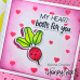 Honey Bee Stamps - Heart Beets For You (stamp and die bundle)