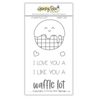 Honey Bee Stamps - A Waffle Lot (stamp and die bundle)