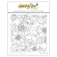 Honey Bee Stamps - Spring Blooms Background