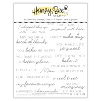 Honey Bee Stamps - You Bake Me Happy
