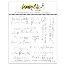 Honey Bee Stamps - My Favorite Flower