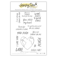 Honey Bee Stamps - High Five (stamp and die bundle)
