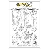 Honey Bee Stamps - Wildflowers