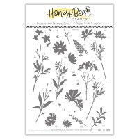 Honey Bee Stamps - Bold Botanicals (stamp and die bundle)