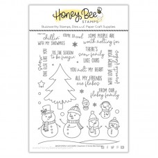 Honey Bee Stamps - Snow Family Like Ours
