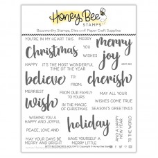Honey Bee Stamps - Bitty Buzzwords: Holidays
