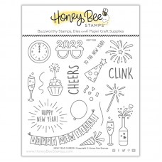 Honey Bee Stamps - New Year Cheers