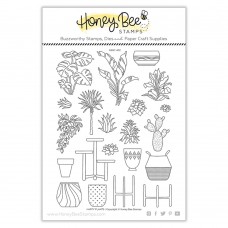 Honey Bee Stamps - Happy Plants