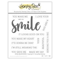 Honey Bee Stamps - Smile