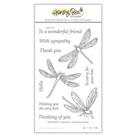 Honey Bee Stamps - Dragonfly