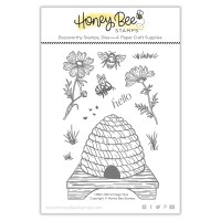 Honey Bee Stamps - Vintage Hive