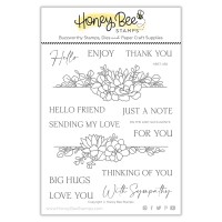 Honey Bee Stamps - On The Line: Succulents