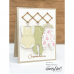 Honey Bee Stamps - Inside: Welcome Baby Sentiments (stamp and die bundle)