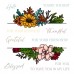 Honey Bee Stamps - On The Line: Fall Florals (stamp and die bundle)