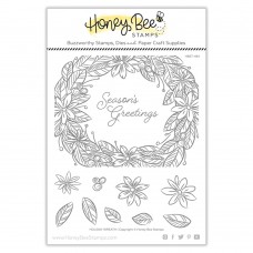 Honey Bee Stamps - Holiday Wreath 
