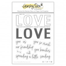 Honey Bee Stamps - Love Love Love