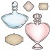 Honey Bee Stamps - Love Potion Jars (stamp and die bundle)