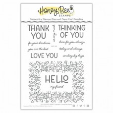 Honey Bee Stamps - Fall Foliage Frame