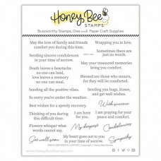 Honey Bee Stamps - Inside Sentiments: Comfort
