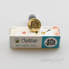 Honey Bee Stamps - Bee Creative Wax Stamper - Rose
