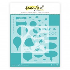 Honey Bee Stamps - Layering Vintage Ornaments Stencils (Set of 2)