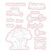 Honey Bee Stamps - Queen Bee (stamp and die bundle)
