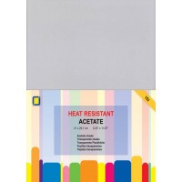 Jeje - Heat-Resistant Transparent Acetate Sheets A4 (10 sheets)