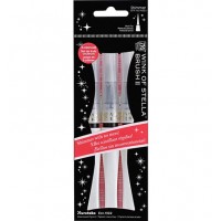 Kuretake ZIG - Wink of Stella Glitter Brush Pen Set - Glitter Clear (3 pack)