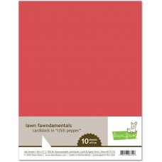 Lawn Fawn - Chili Pepper Cardstock
