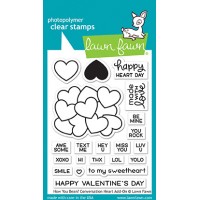 Lawn Fawn - How You Bean? Conversation Heart Add-On