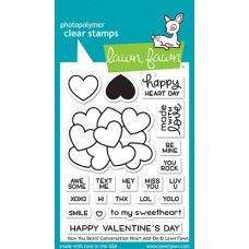 Lawn Fawn - How You Bean? Conversation Heart Add-On