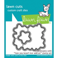 Lawn Fawn - How You Bean? Star Add-On Lawn Cuts