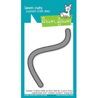 Lawn Fawn - Coaster Critters Slide On Over Add-On