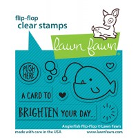 Lawn Fawn - Anglerfish Flip-Flop