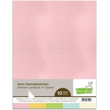 Lawn Fawn - Shimmer Cardstock - Pastel
