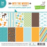 Lawn Fawn - Into The Woods Remix Petite Paper Pack