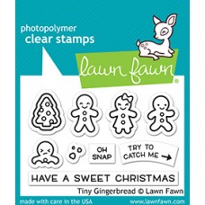 Lawn Fawn - Tiny Gingerbread