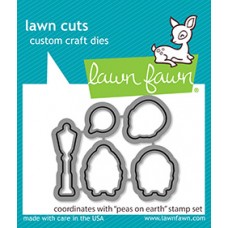 Lawn Fawn - Peas On Earth Lawn Cuts