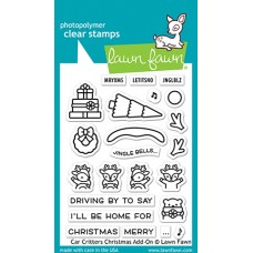 Lawn Fawn - Car Critters Christmas Add-On