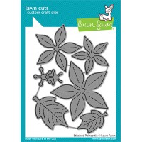 Lawn Fawn - Stitched Poinsettia