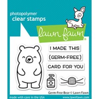 Lawn Fawn - Germ-Free Bear