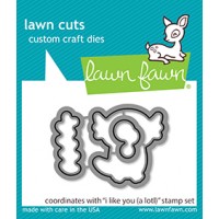 Lawn Fawn - I Like You (a Lotl) Lawn Cuts