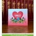 Lawn Fawn - Center Picture Window Card Heart Add-On