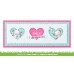 Lawn Fawn - Scalloped Slimline with Hearts: Landscape