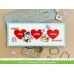 Lawn Fawn - Scalloped Slimline with Hearts: Landscape