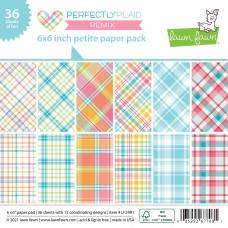 Lawn Fawn - Perfectly Plaid Remix Petite Paper Pack